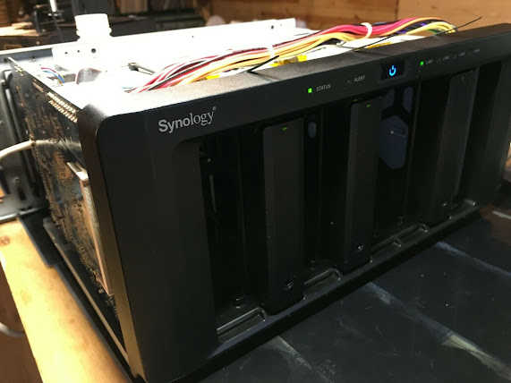 Synology - cover removed